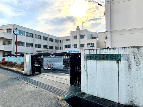 【中学校】甲賀市立甲南中学校まで2136ｍ