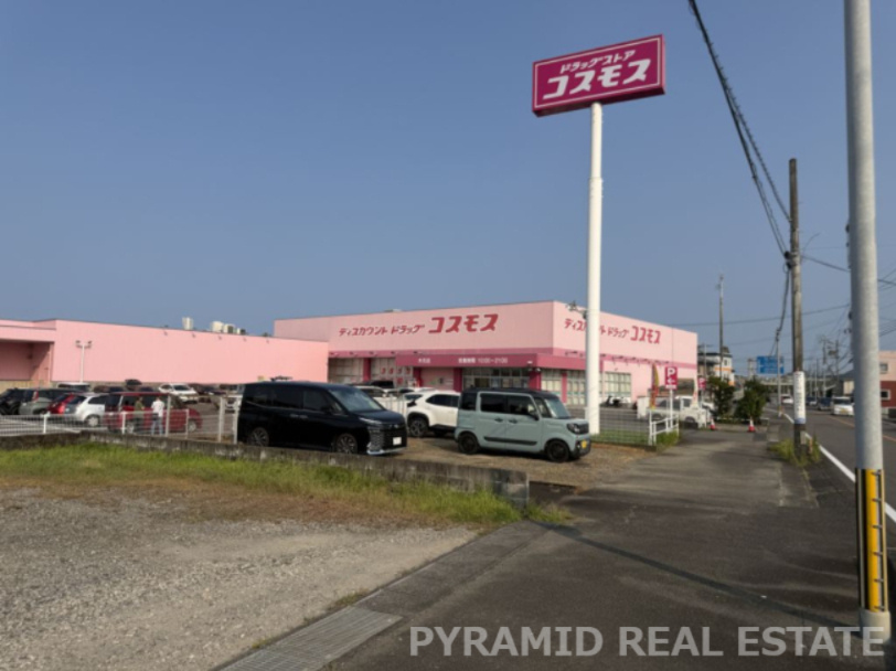【ドラッグストア】ドラッグストアコスモス木花店まで1084ｍ