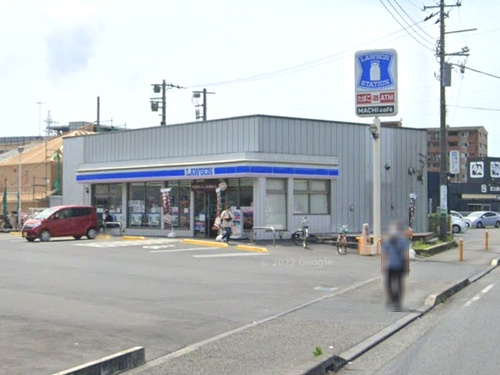 【コンビニエンスストア】ローソン茅ヶ崎高田店まで155ｍ