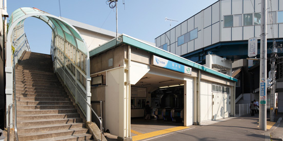 【駅】小田急線「厚木」駅まで704ｍ