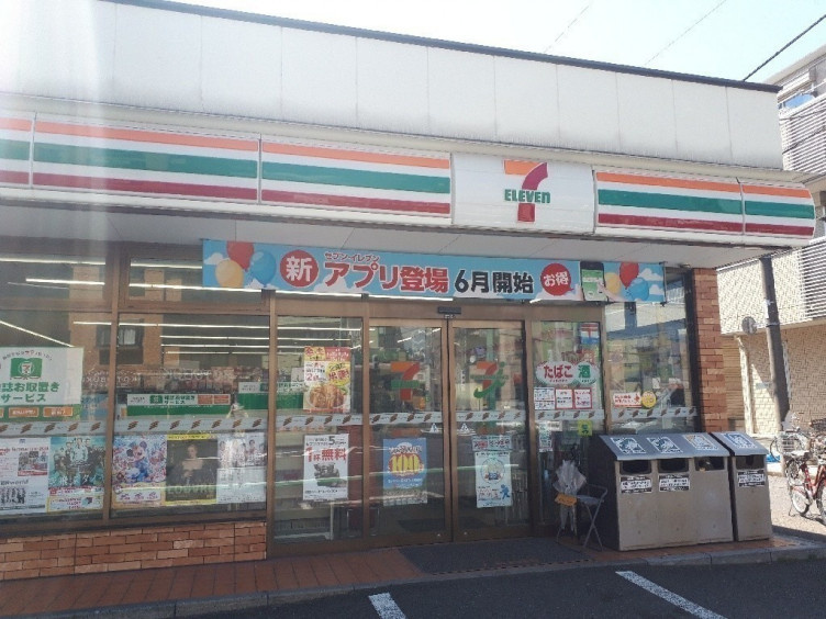【コンビニエンスストア】セブンイレブン　葛飾四つ木1丁目店まで412ｍ