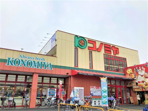 【スーパー】コノミヤ　大蓮東店まで333ｍ