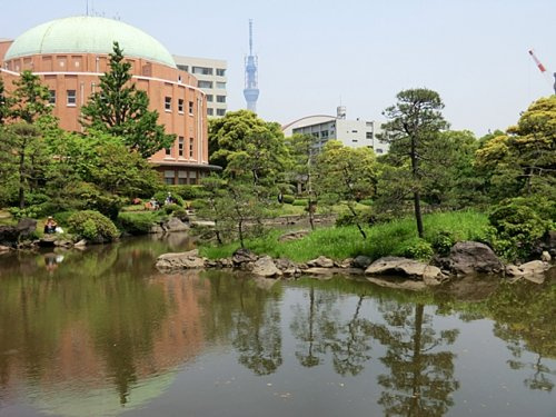 【公園】旧安田庭園まで691ｍ