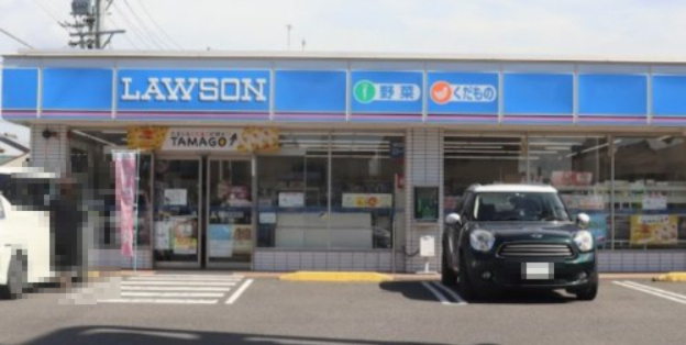 【コンビニエンスストア】ローソン　美笠通店まで405ｍ
