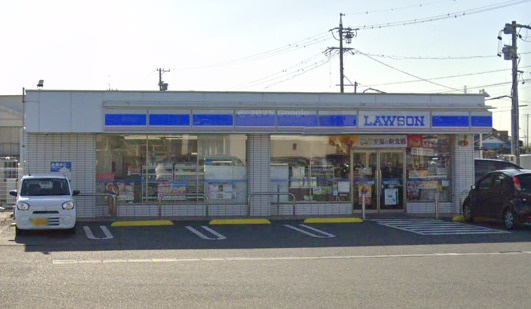 【コンビニエンスストア】ローソン　磐田豊島店まで407ｍ