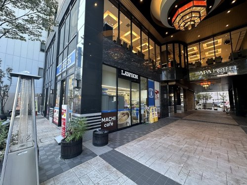 【コンビニエンスストア】ローソン　アパホテル広島駅前大橋店まで608ｍ