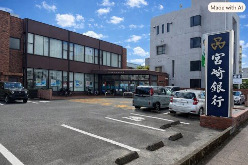 【銀行】宮崎銀行　大工町支店まで694ｍ