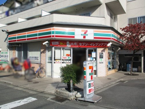 【コンビニエンスストア】セブンイレブン　京都花園店まで451ｍ