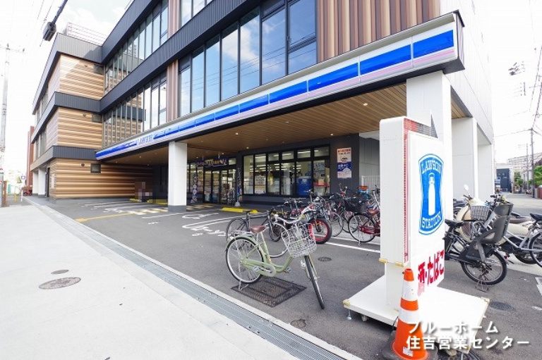【コンビニエンスストア】ローソン　瓜破東二丁目店まで125ｍ