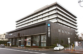 【銀行】足利銀行　本店営業部まで1696ｍ