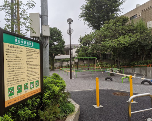 【公園】目黒区立東山中児童遊園まで491ｍ