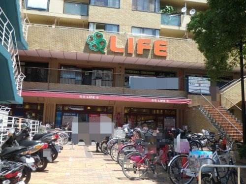 【スーパー】ライフ　西陣店まで576ｍ