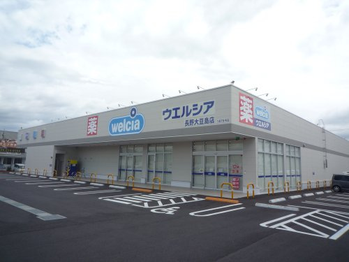 【ドラッグストア】ウエルシア　長野大豆島店まで621ｍ
