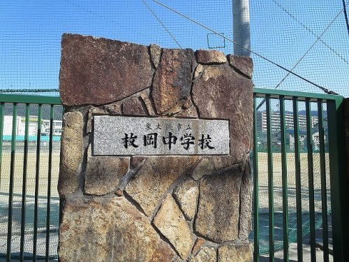 【中学校】枚岡中学校まで714ｍ