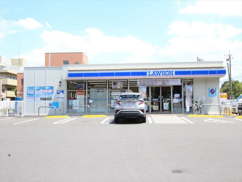 【コンビニエンスストア】ローソン　十文字学園女子大学前店まで550ｍ