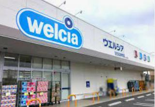 【ドラッグストア】ウエルシア　ひたちなか市毛店まで450ｍ