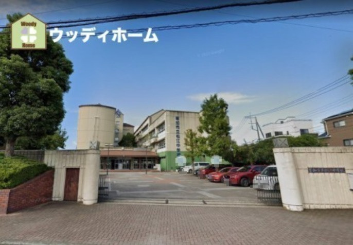 【中学校】草加市立松江中学校まで1040ｍ