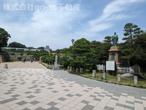 【公園】明石公園　入口まで1200ｍ