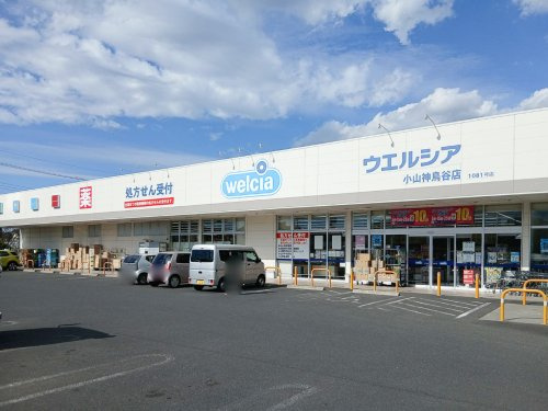 【ドラッグストア】ウエルシア　小山神鳥谷店まで947ｍ