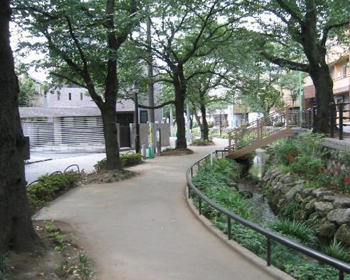 【公園】北沢川緑道まで465ｍ