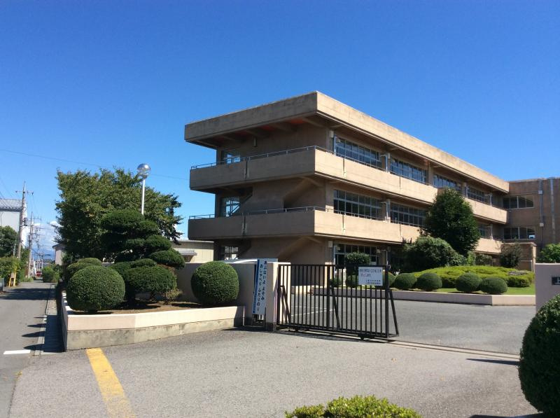 【中学校】上里北中学校まで550ｍ