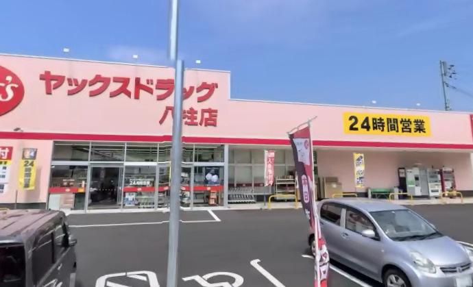 【ドラッグストア】ヤックスドラッグ　八柱店まで553ｍ