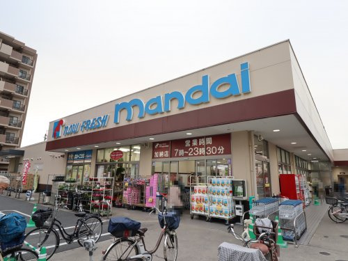 【スーパー】万代加納店まで103ｍ