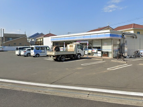 【コンビニエンスストア】ローソン茅ヶ崎甘沼店まで668ｍ