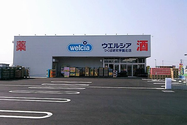 【ドラッグストア】ウエルシア　つくば研究学園北店まで1391ｍ
