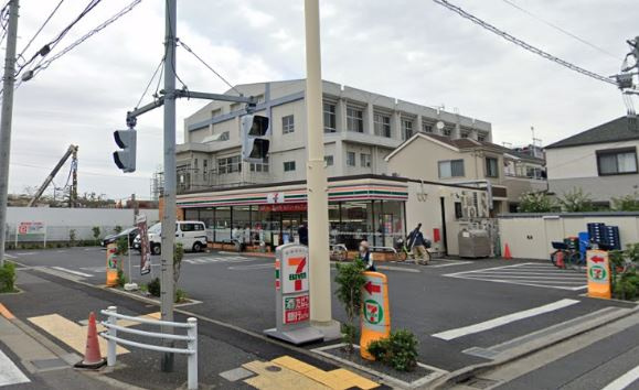 【コンビニエンスストア】セブンイレブン　東小岩店まで515ｍ
