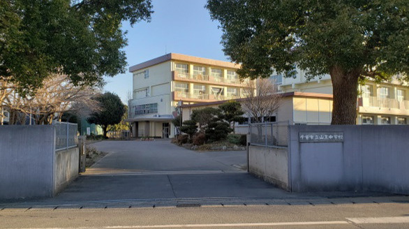【中学校】千葉市立山王中学校まで1900ｍ