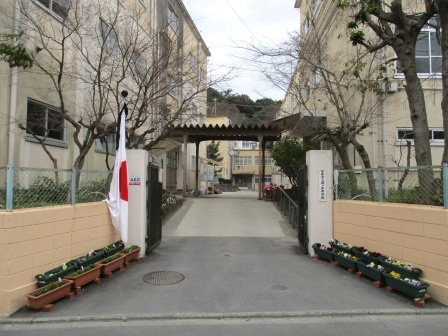 【中学校】双ケ丘中学校まで1046ｍ