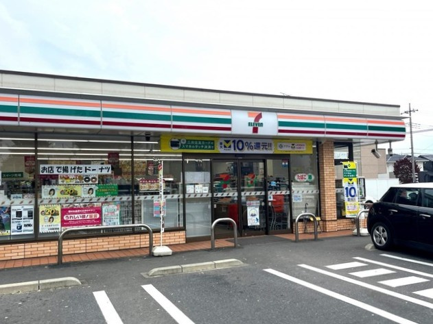 【コンビニエンスストア】セブンイレブン伊勢崎韮塚町店 まで407ｍ