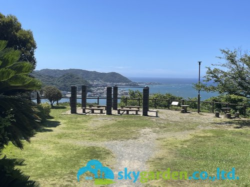 【公園】披露山公園の様子まで1930ｍ
