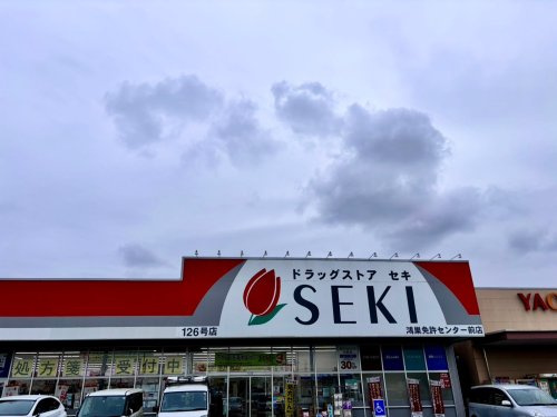 【ドラッグストア】ドラッグストアセキ鴻巣免許センター前店まで1034ｍ