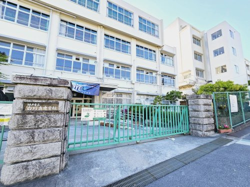 【中学校】白川台中学校まで370ｍ