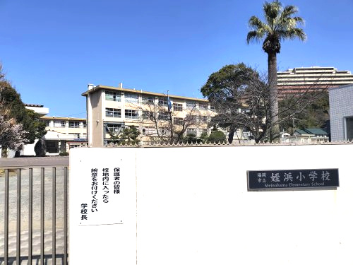 【小学校】福岡市立姪浜小学校まで789ｍ