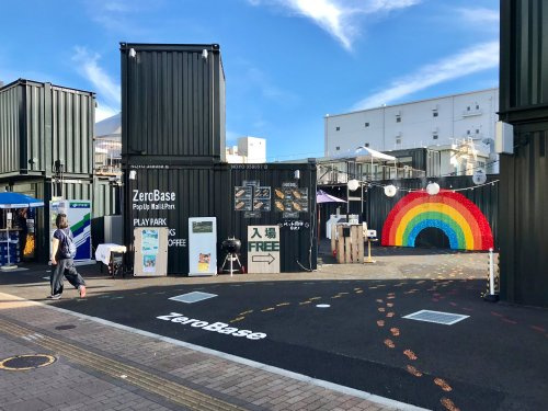 【ショッピングセンター】ZeroBase　ARIAKE　Pop-Up　Mall&amp;Park(ゼロベース　アリアケ　ポップアップ　モールアンドパーク)まで203ｍ