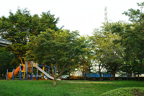 【公園】越谷市立平方公園庭球場まで1000ｍ