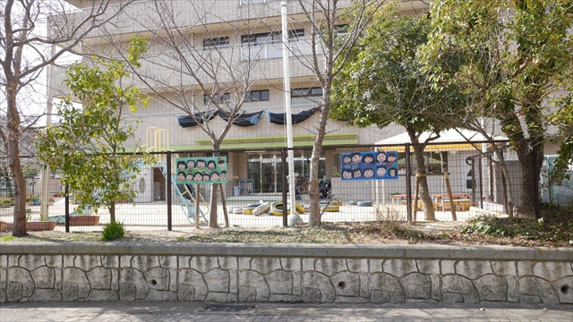 【保育園】住吉公園保育園まで747ｍ