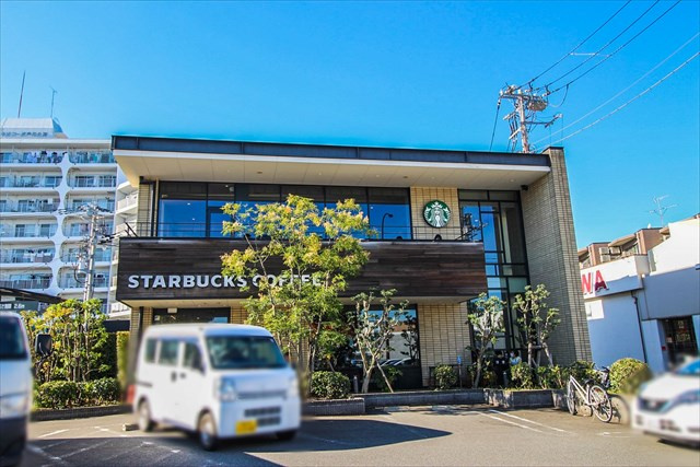 【喫茶店・カフェ】スターバックスコーヒー　芦花公園店まで750ｍ