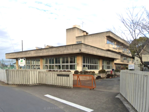 【中学校】大原中学校まで1100ｍ