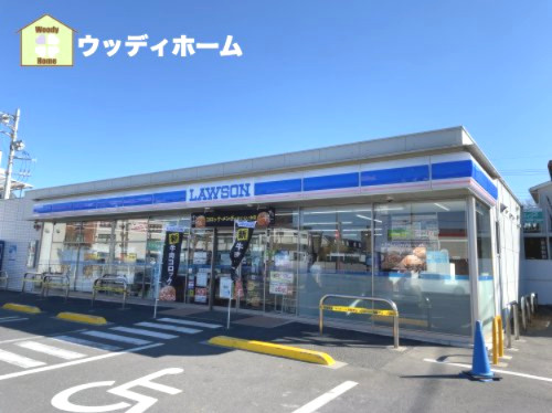 【コンビニエンスストア】ローソン　東越谷四丁目店まで632ｍ