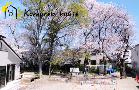 【公園】中川天神公園まで707ｍ