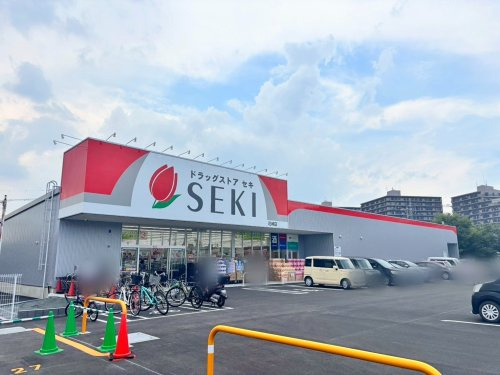 【ドラッグストア】ドラッグストアセキ　花崎店まで400ｍ