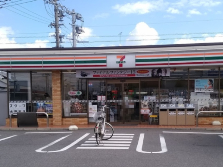 【コンビニエンスストア】セブンイレブン　蟹江町源氏店まで499ｍ