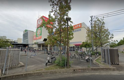 【スーパー】ライフ高槻城西店まで650ｍ