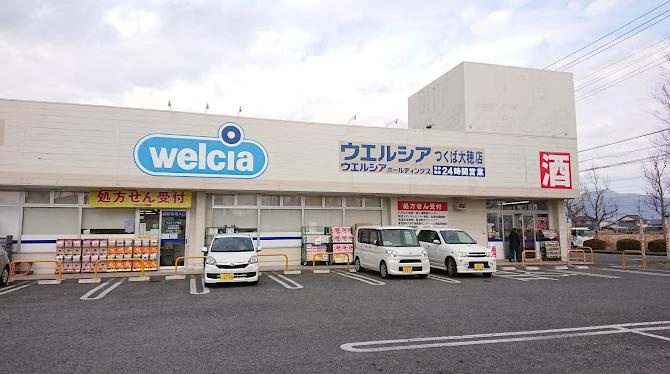【ドラッグストア】ウエルシアつくば大穂店まで1452ｍ