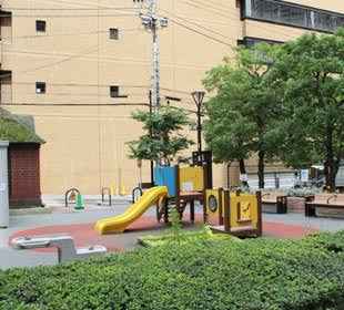 【公園】西久保巴町児童遊園まで148ｍ