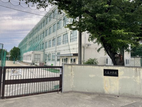 【中学校】大森中学校まで771ｍ